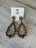 The Western Glow Pearl Earrings