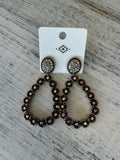 The Rhinestone Wildflower Earrings