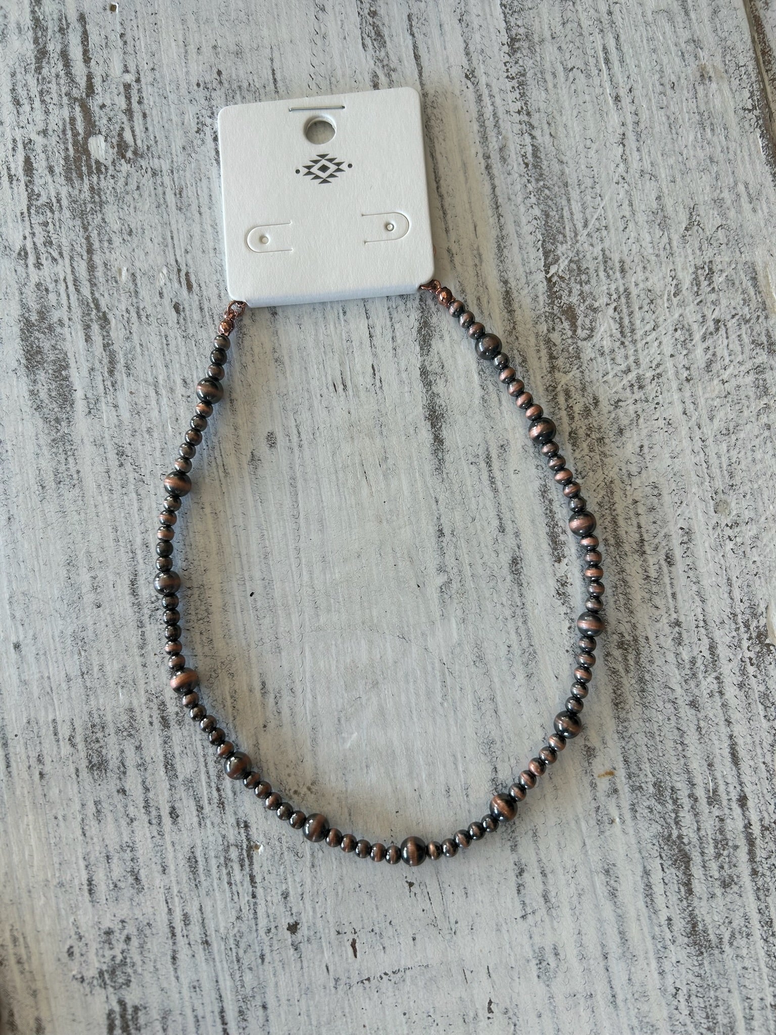 The Copper Creek Navajo Pearl Necklace