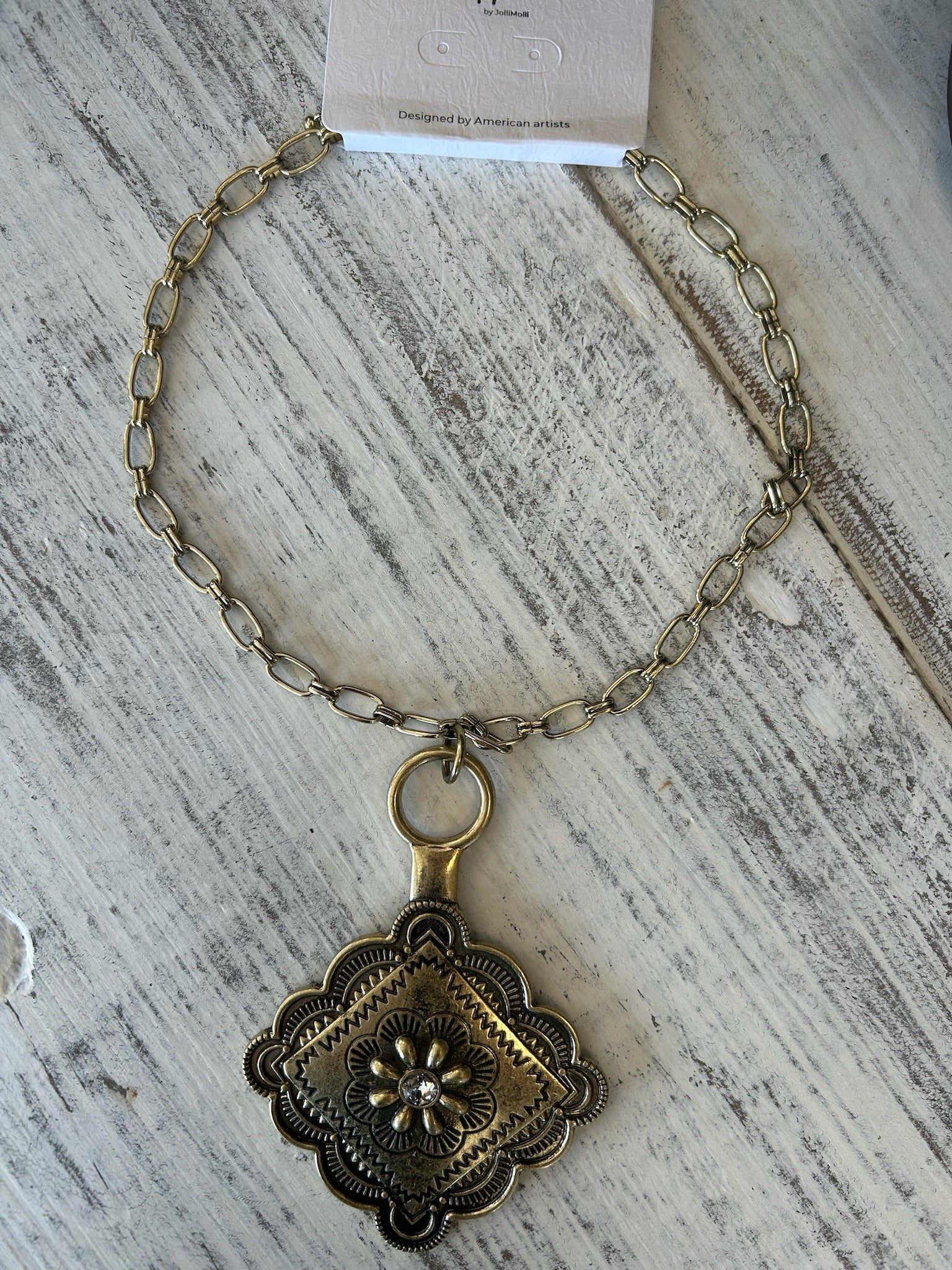 The Western Heirloom Concho Necklace