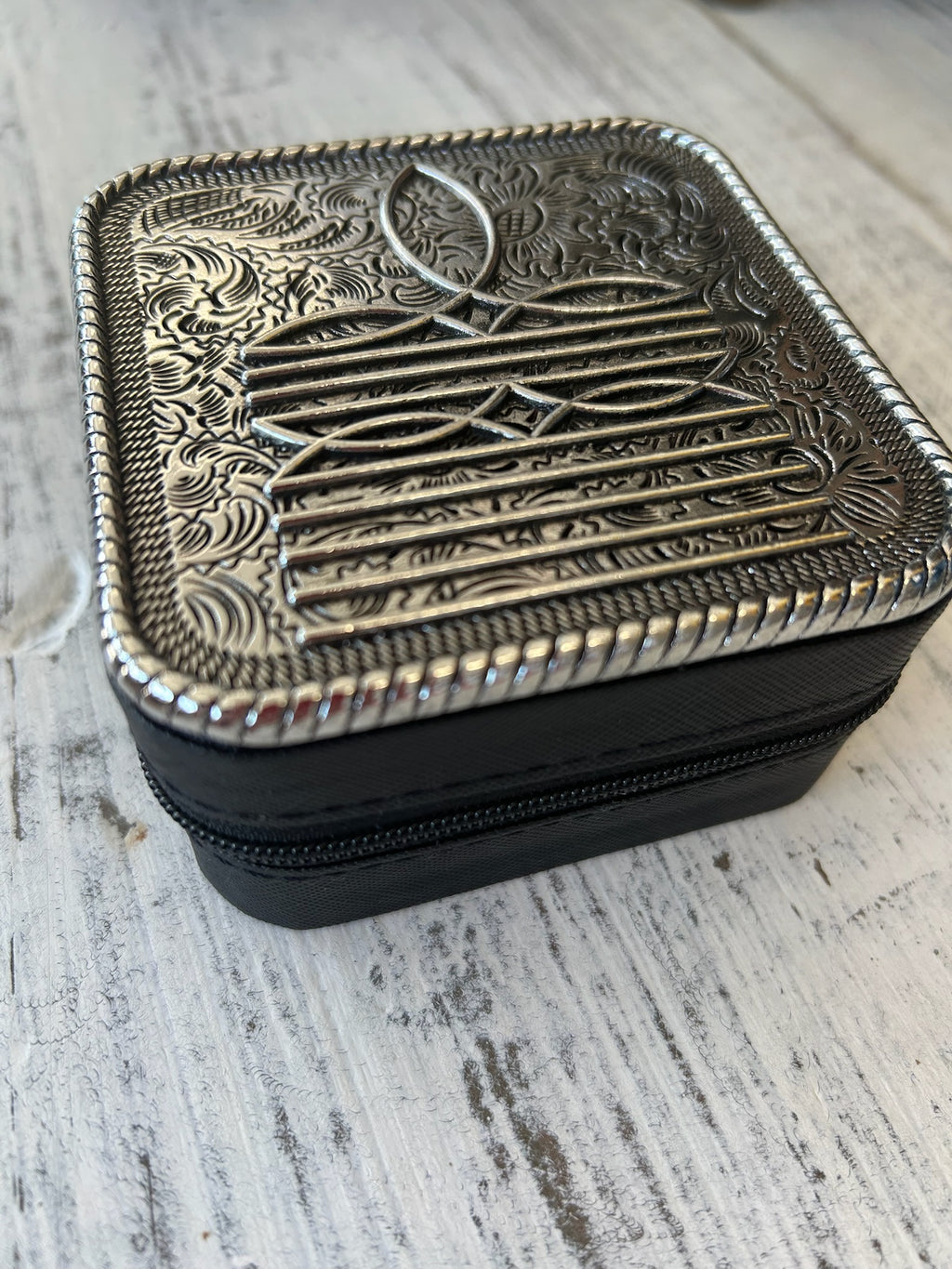 Boot Stitch Jewelry Case