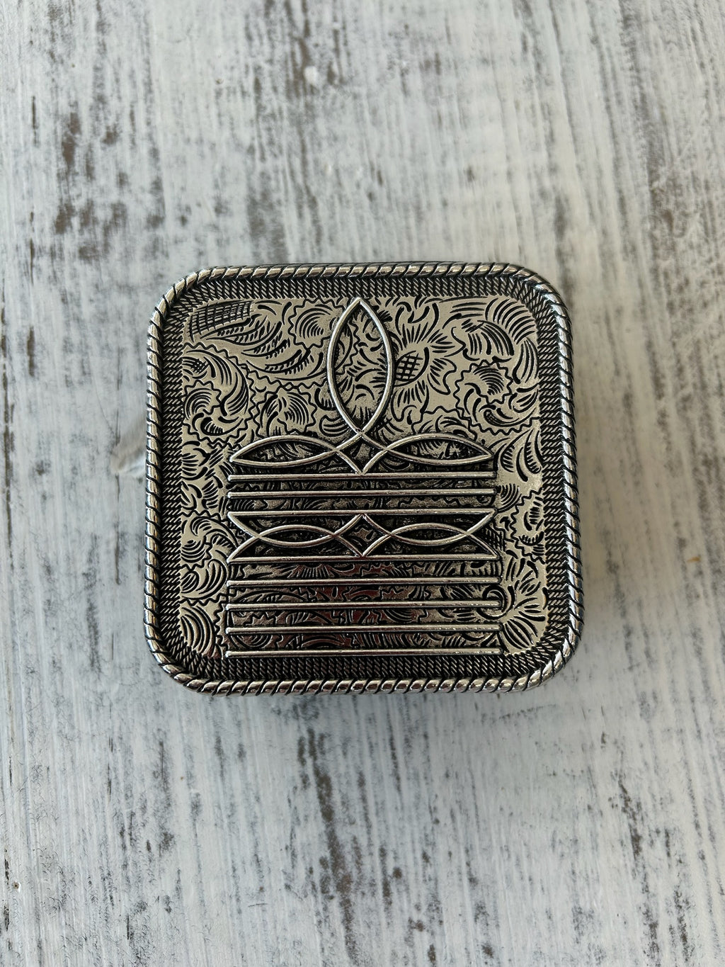 Boot Stitch Jewelry Case