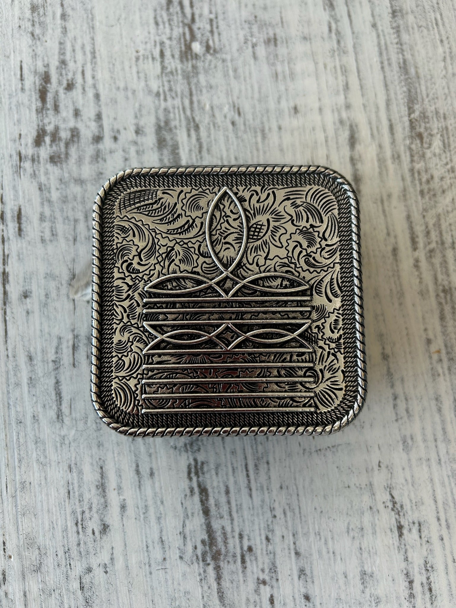 Boot Stitch Jewelry Case