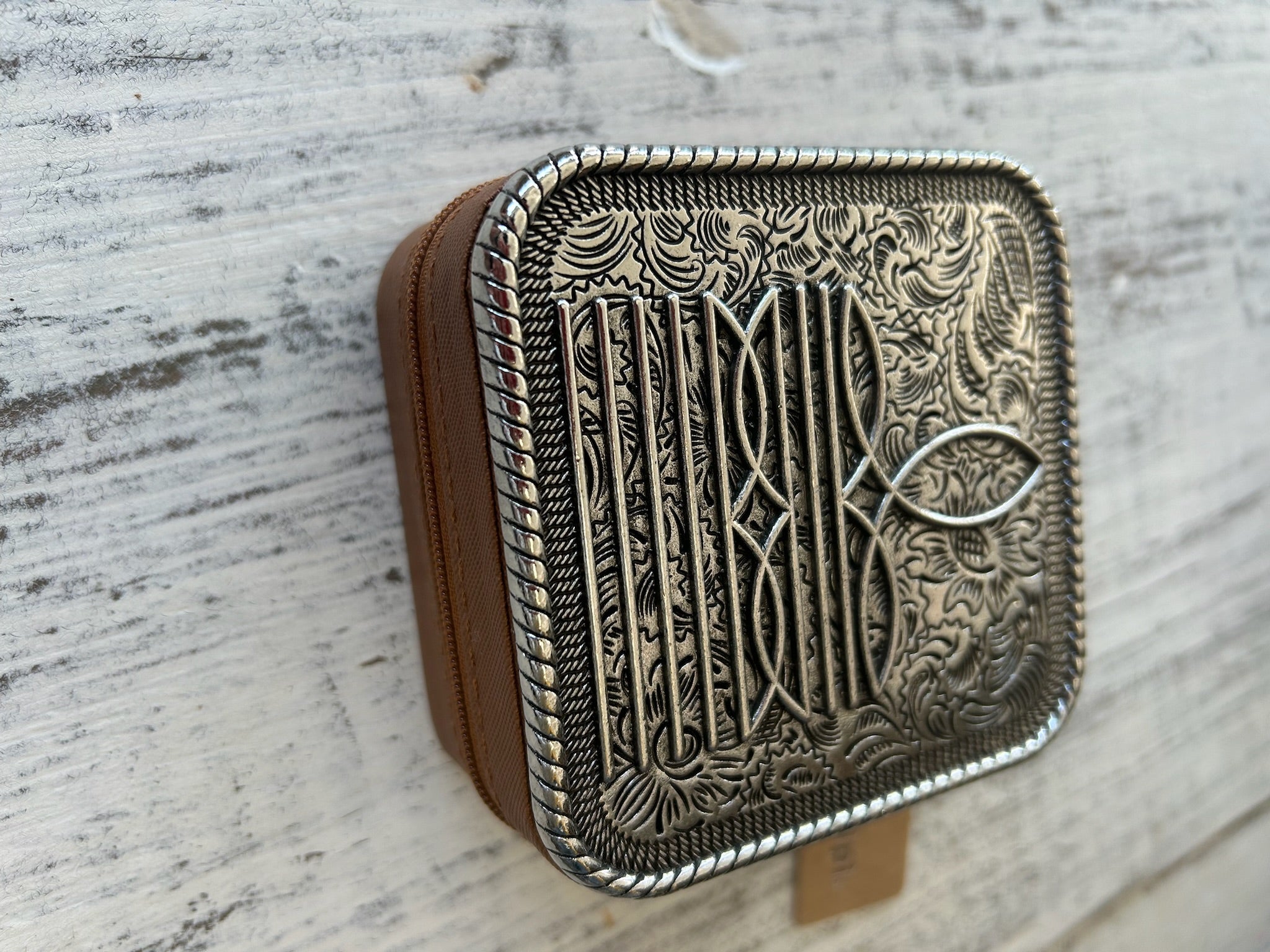 Boot Stitch Jewelry Case