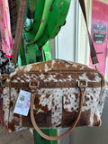 The Stockyard Cowhide Weekender