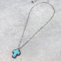 Cross Stone Necklace