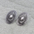 Oval Concho Studs