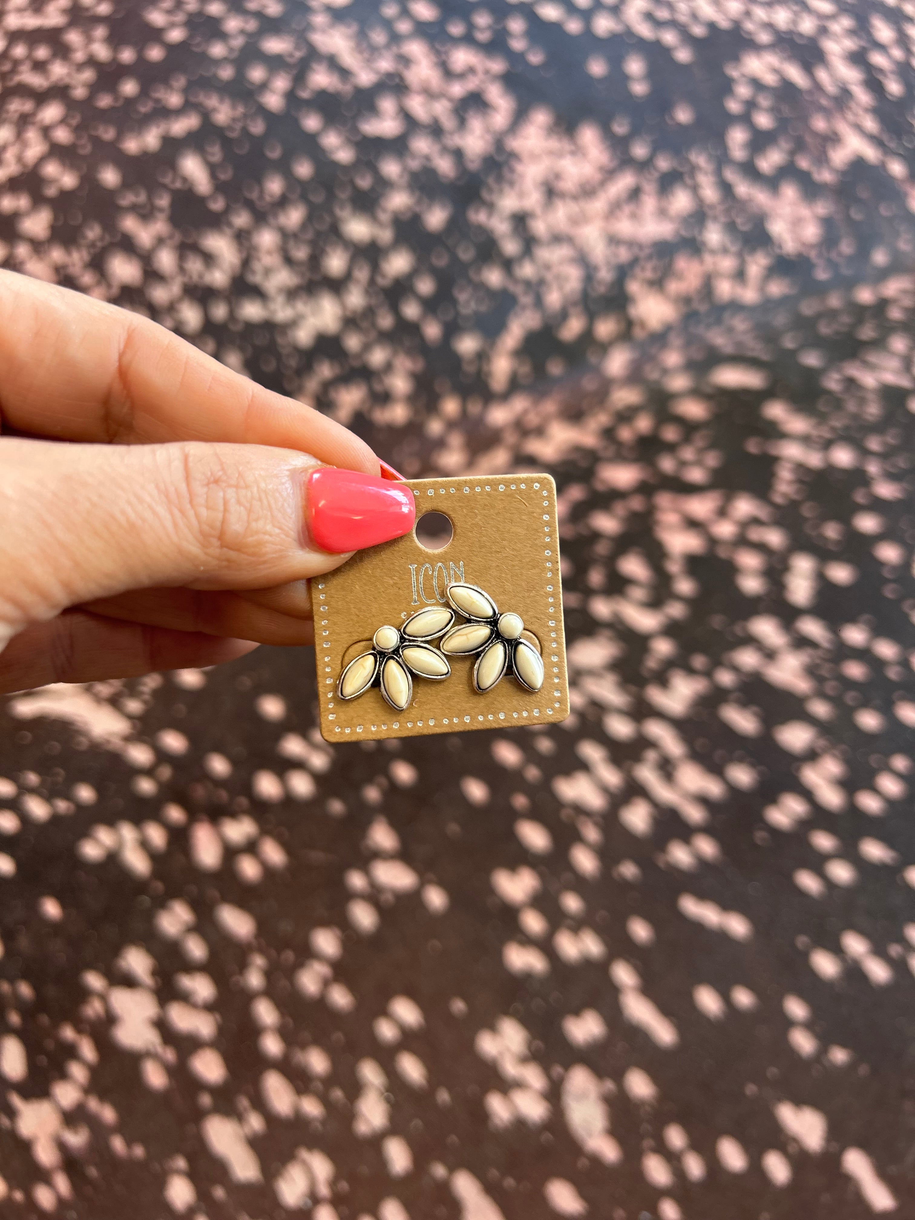 Flower Stud Earrings