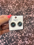 Concho Stud Earrings