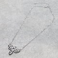 Boot Stitch Necklace