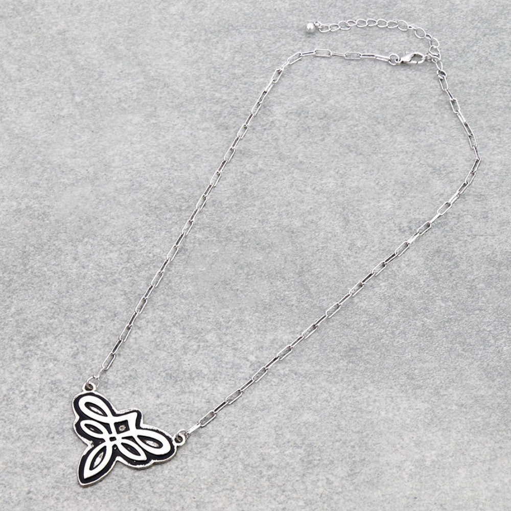Boot Stitch Necklace