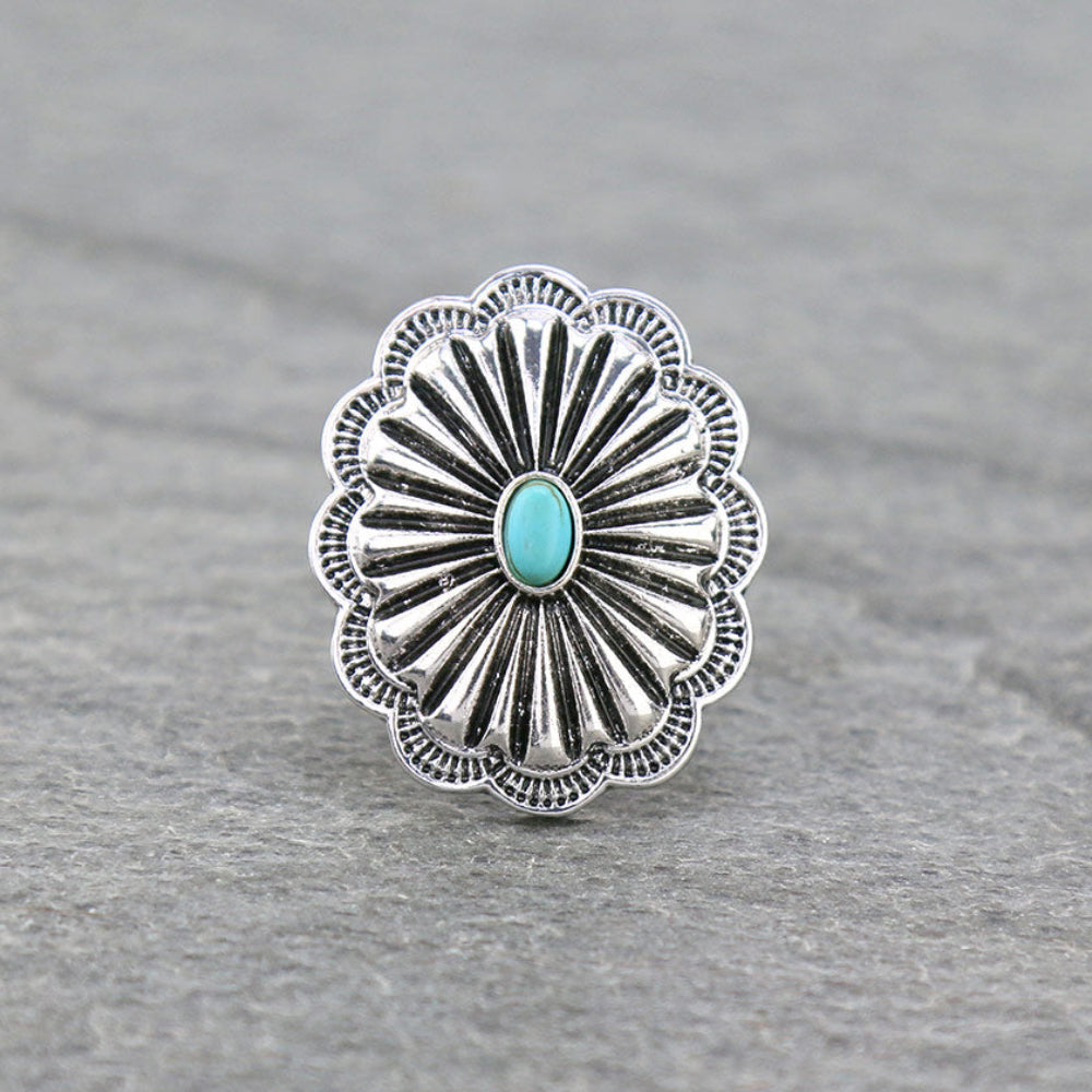 Concho Cuff Ring