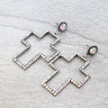 Cross Stud Dangles