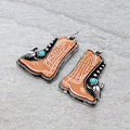 Cowboy Boot Dangle Earrings