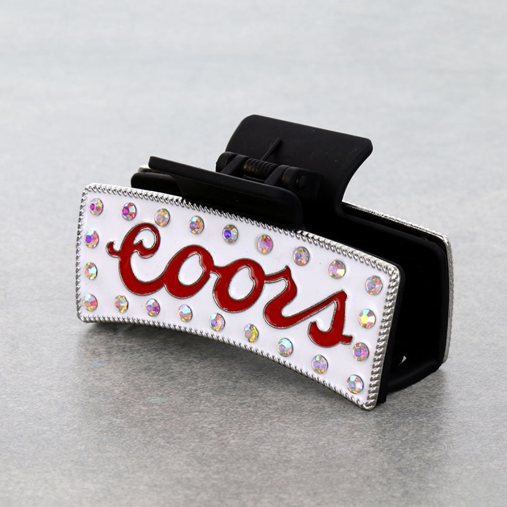 Beer Babe Claw Clip
