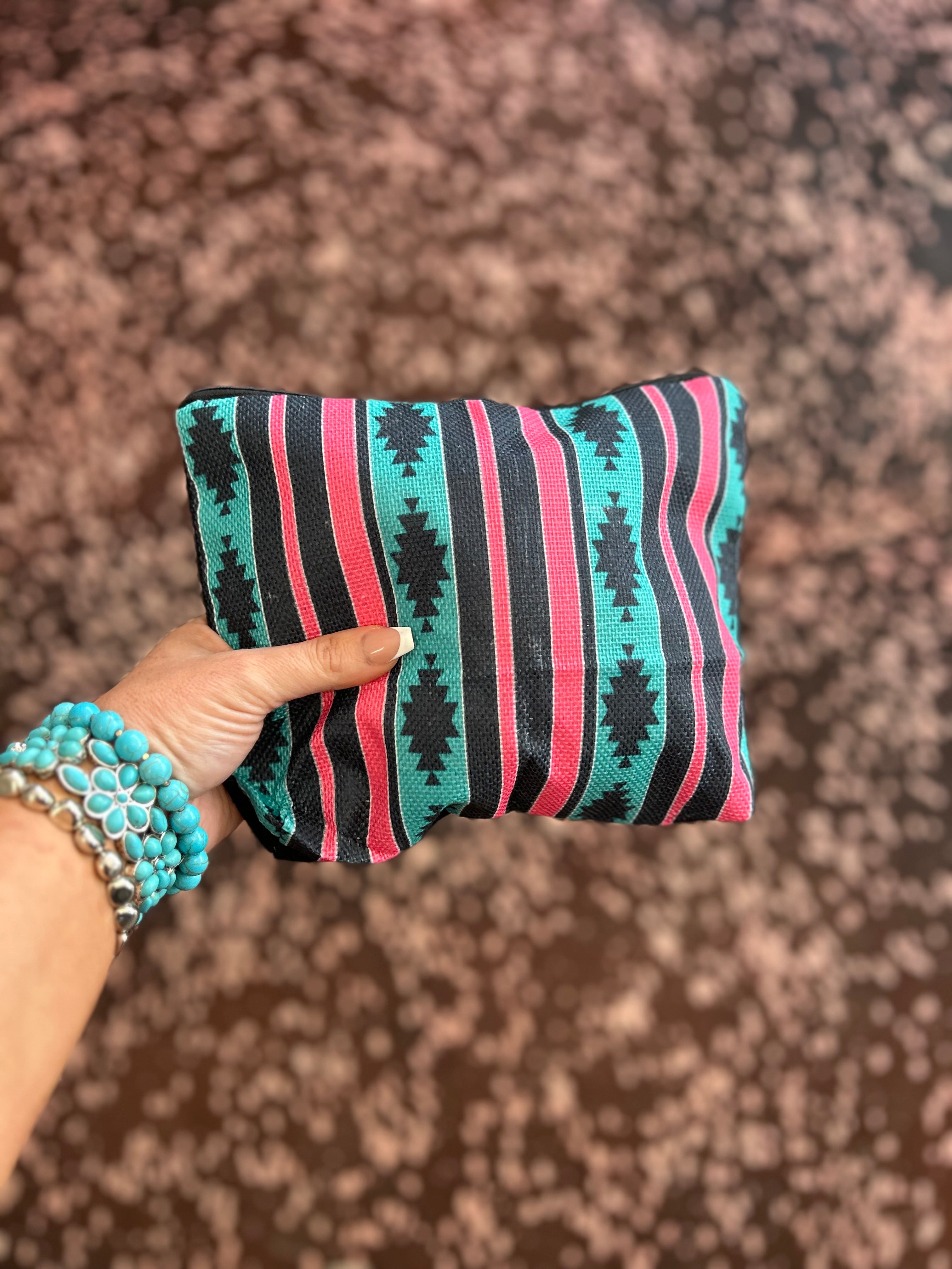 Western Makeup Bag