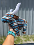 Horseshoe Aztec Longhorn- Medium Farm Pal