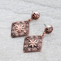 Concho Stud Earrings