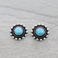 Concho Stone Studs
