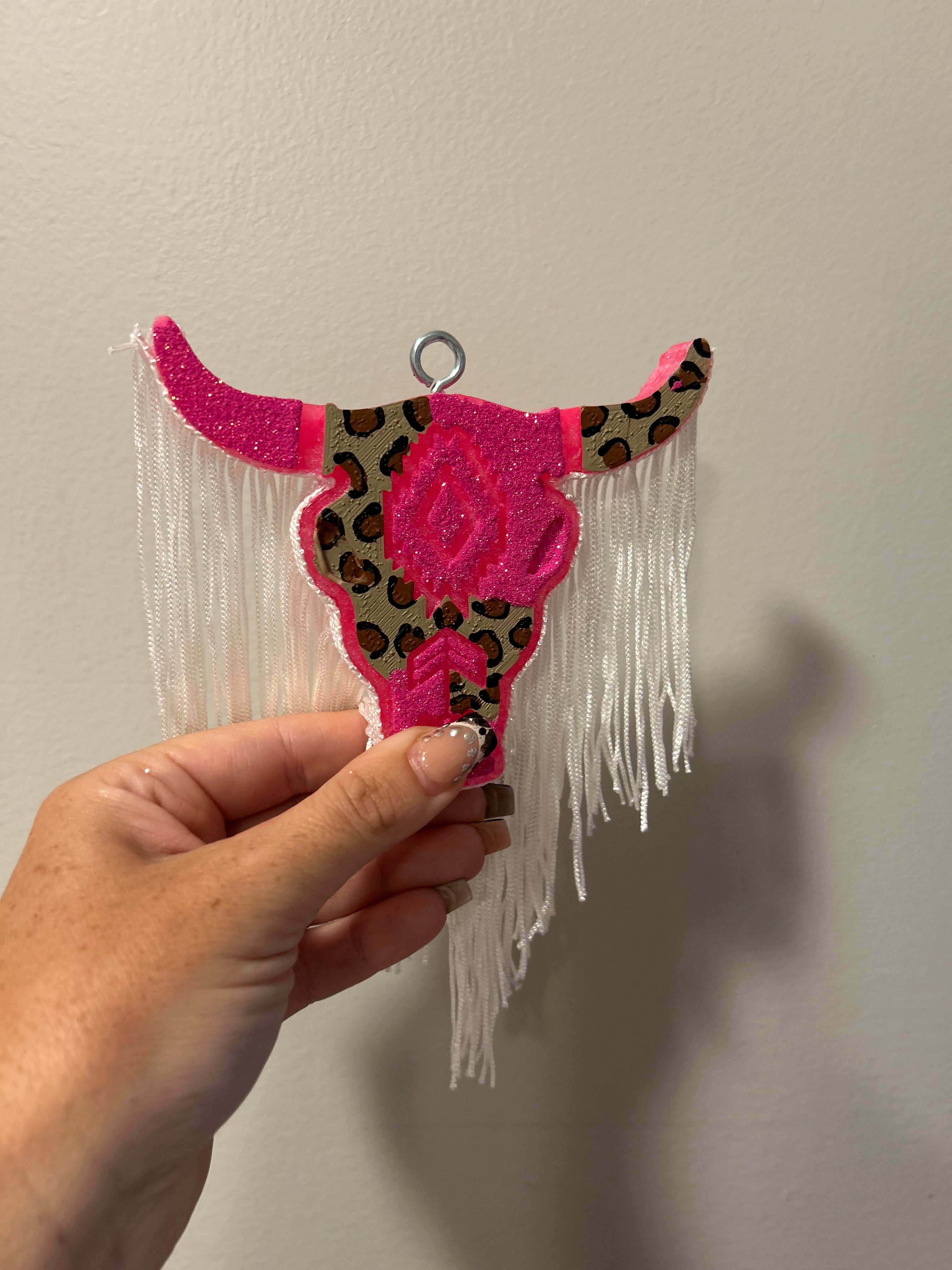 Pretty In Pink Longhorn Freshie