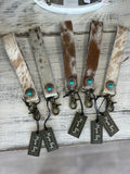 Myra Cowgirl Cowhide Wristlet