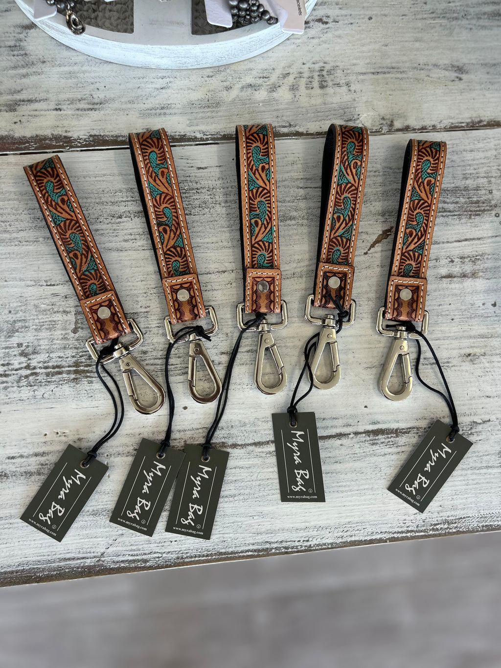 Turquoise Trails Myra Key Fob