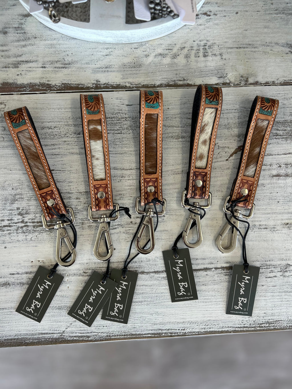 Turquoise Trails Myra Key Fob