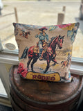 Vintage Rodeo Accent Pillow