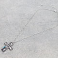Cross Etched Necklace