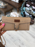 Wrangler Saddle Up Studded Wristlet Wallet