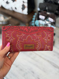 Wrangler Red River Tooled Wallet