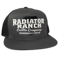 PF Brand Charcoal & Black Meshback