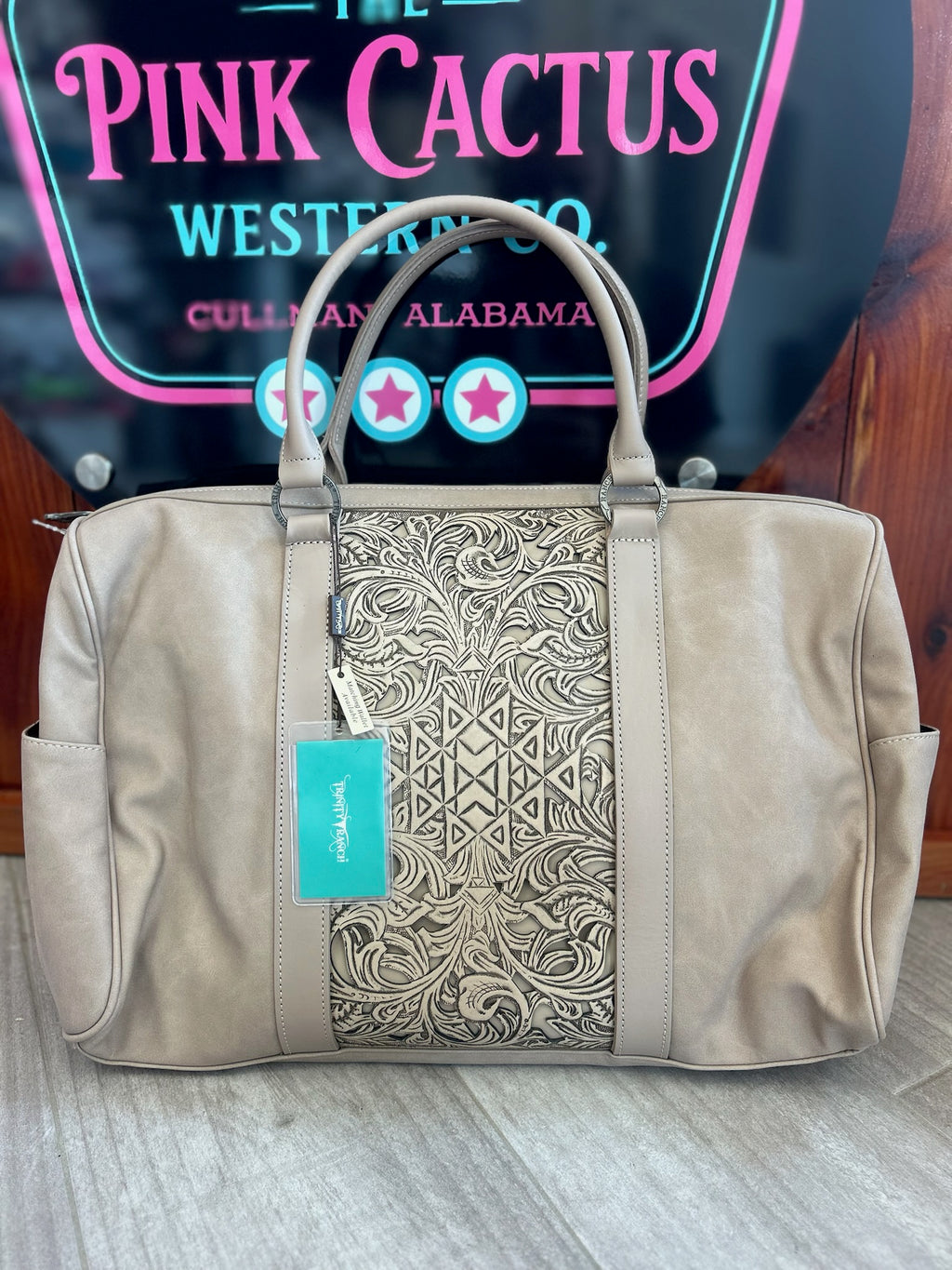 Wrangler Desert Bloom Tooled Weekender