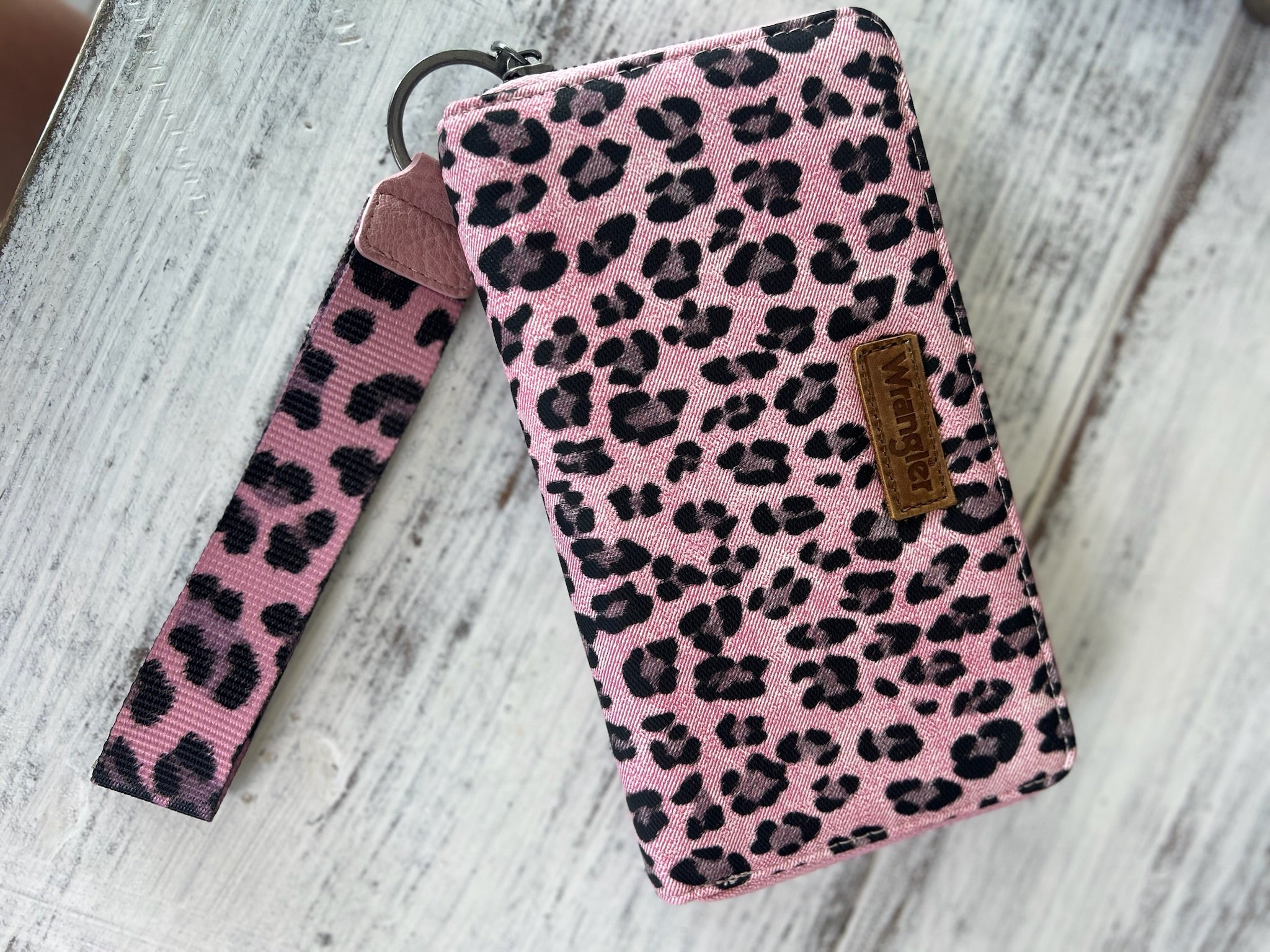 Wrangler Pink Prowl Wristlet