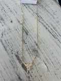 Prairie Pearl Longhorn Necklace