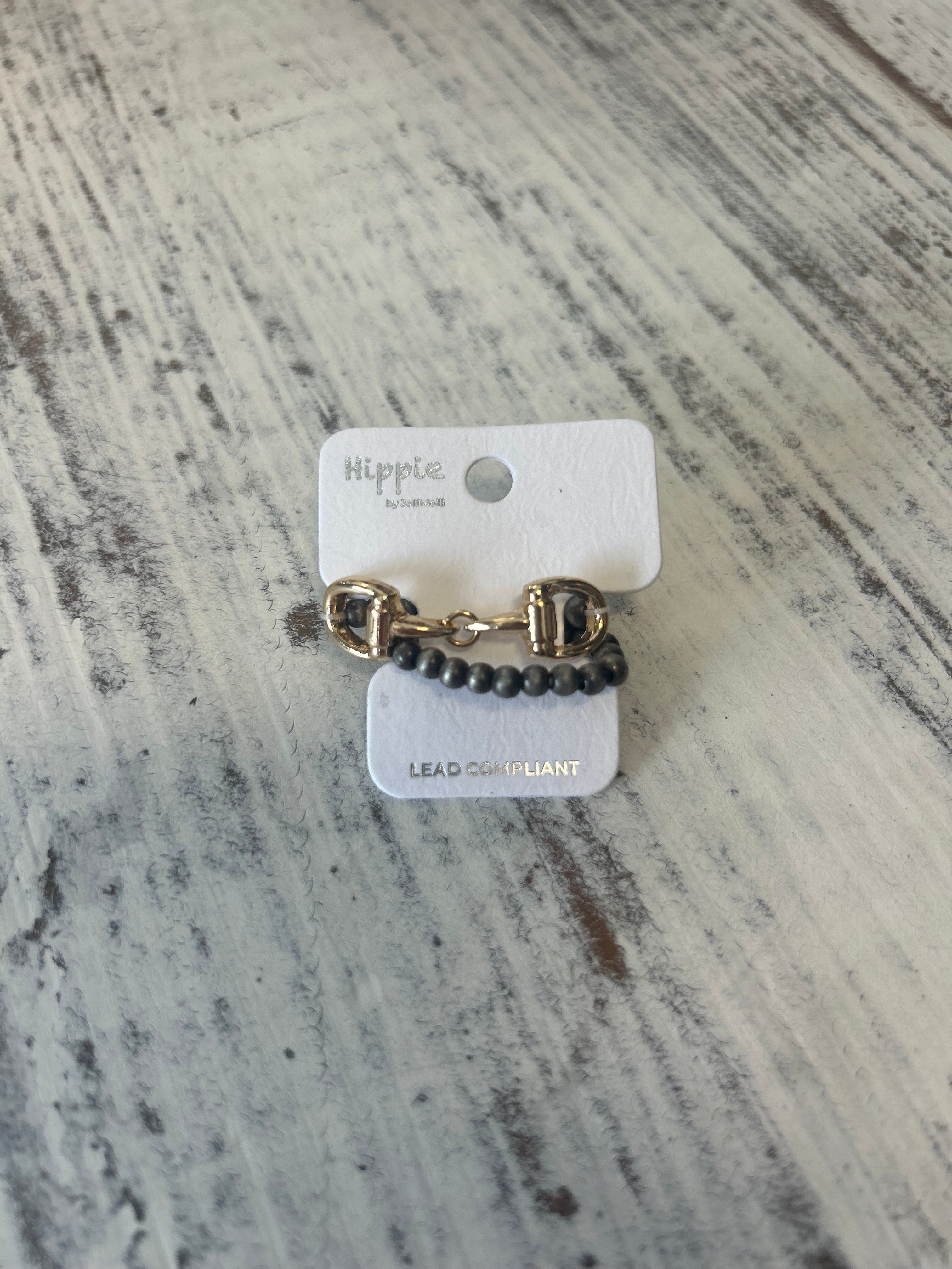 Western Horsebit 2 Layer Stretch Ring