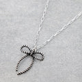 Rope Bow Necklace