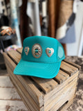 Turquoise Sweetheart Hat