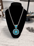Western Chunky Stone Pendant Necklace