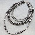 Chunky Layered Navajo Pearl Necklace