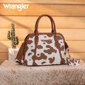 Wrangler Cow Print Satchel Crossbody
