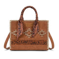 Wrangler Aztec Tote Crossbody with Scarf Handle