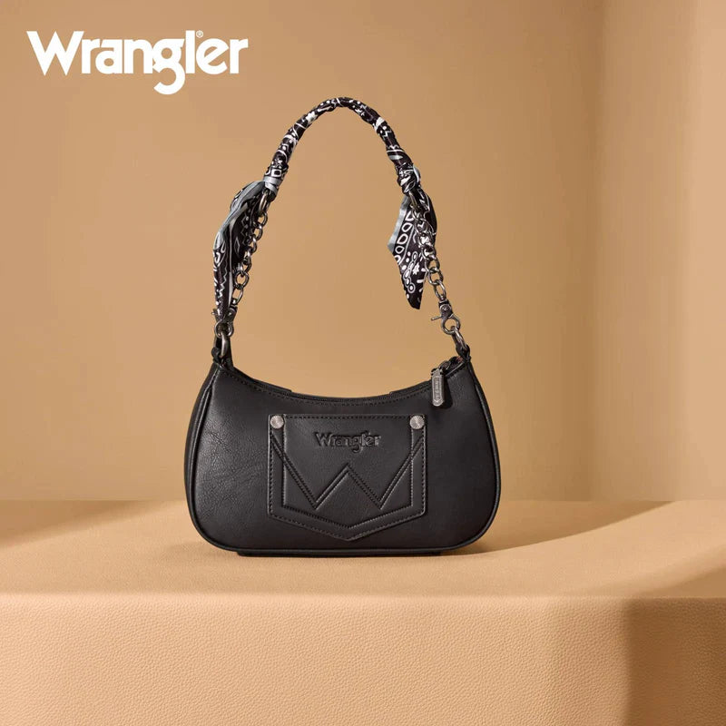 Wrangler Paisley Print Shoulder Crossbody Bag