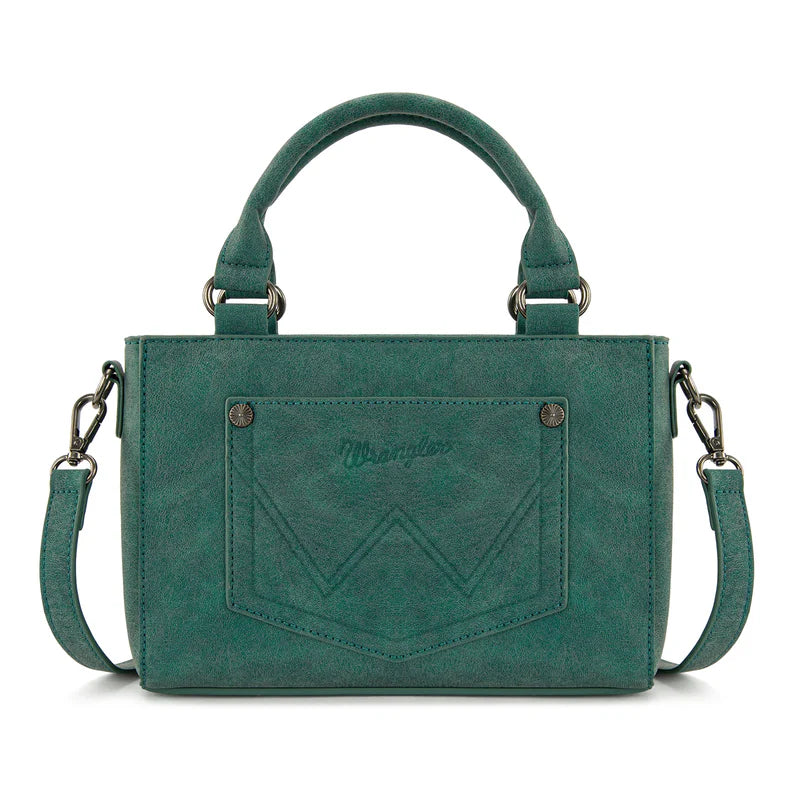 Wrangler Embroidered Swirl Mini Satchel Crossbody