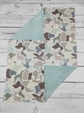 Camouflage Hunting Baby Blanket