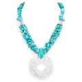 Turquoise Trail Statement Necklace