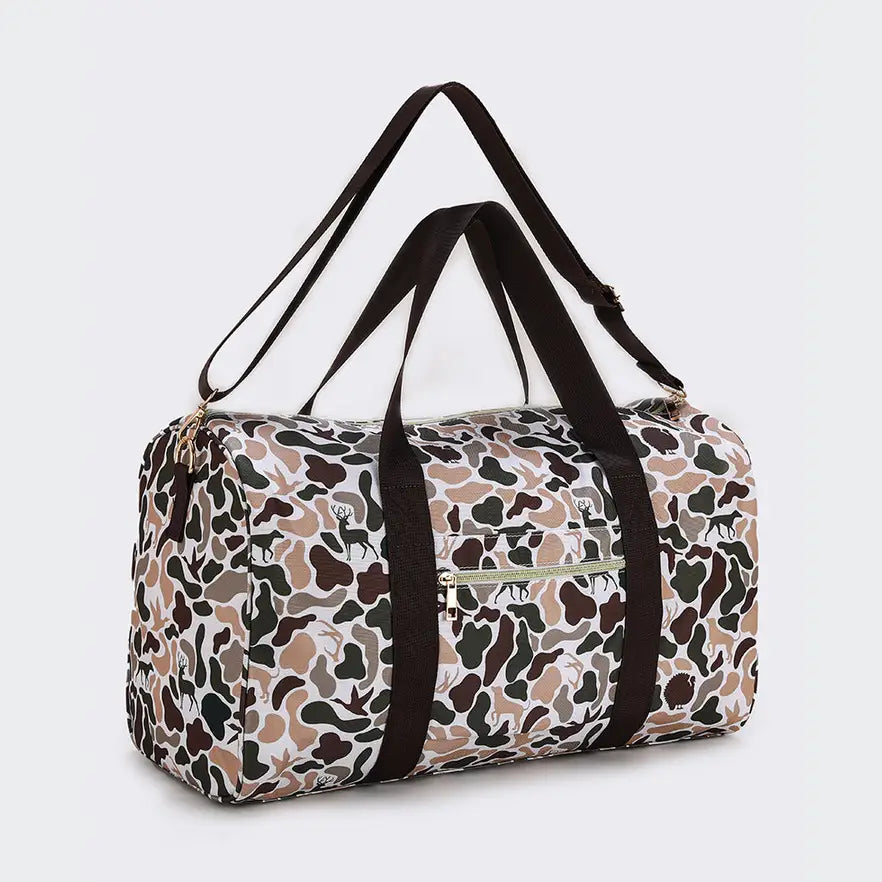 Deer Hunting Camo Duffle Bag