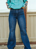 Dark Wash High Rise Tummy Control Jeans- Plus Size