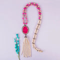 Boujee Bandit Tassel Necklace