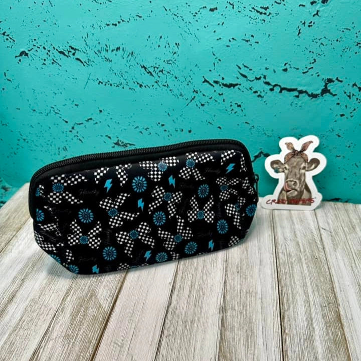 Western Neoprene Makeup Bags